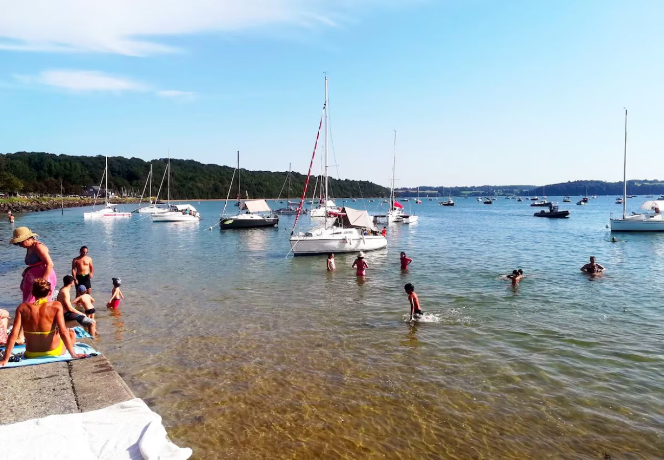 Casa en Saint-Suliac - Magnífica casa para 4, a 400 metros de la playa