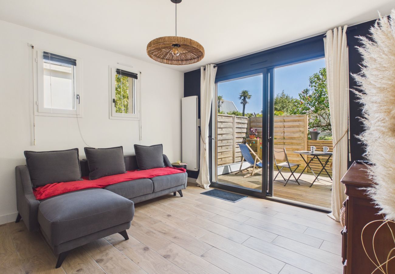 Apartamento en Le Croisic - Cerca del mar, apartamento para 2 con terraza