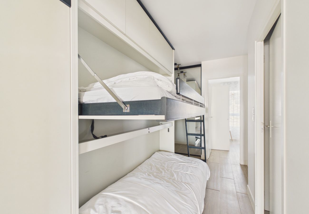 Apartamento en Saint-Hilaire-de-Riez - Vistas al mar con terraza, 2 adultos 2 niños