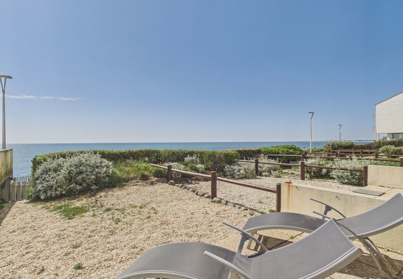 Apartamento en Saint-Hilaire-de-Riez - Vistas al mar con terraza, 2 adultos 2 niños