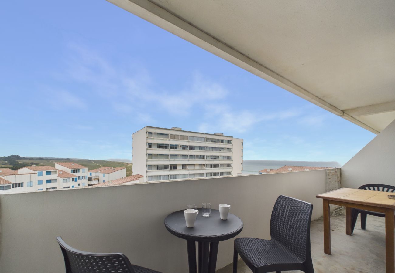 Apartamento en Saint-Hilaire-de-Riez - Vista al mar para 4 personas junto a la playa