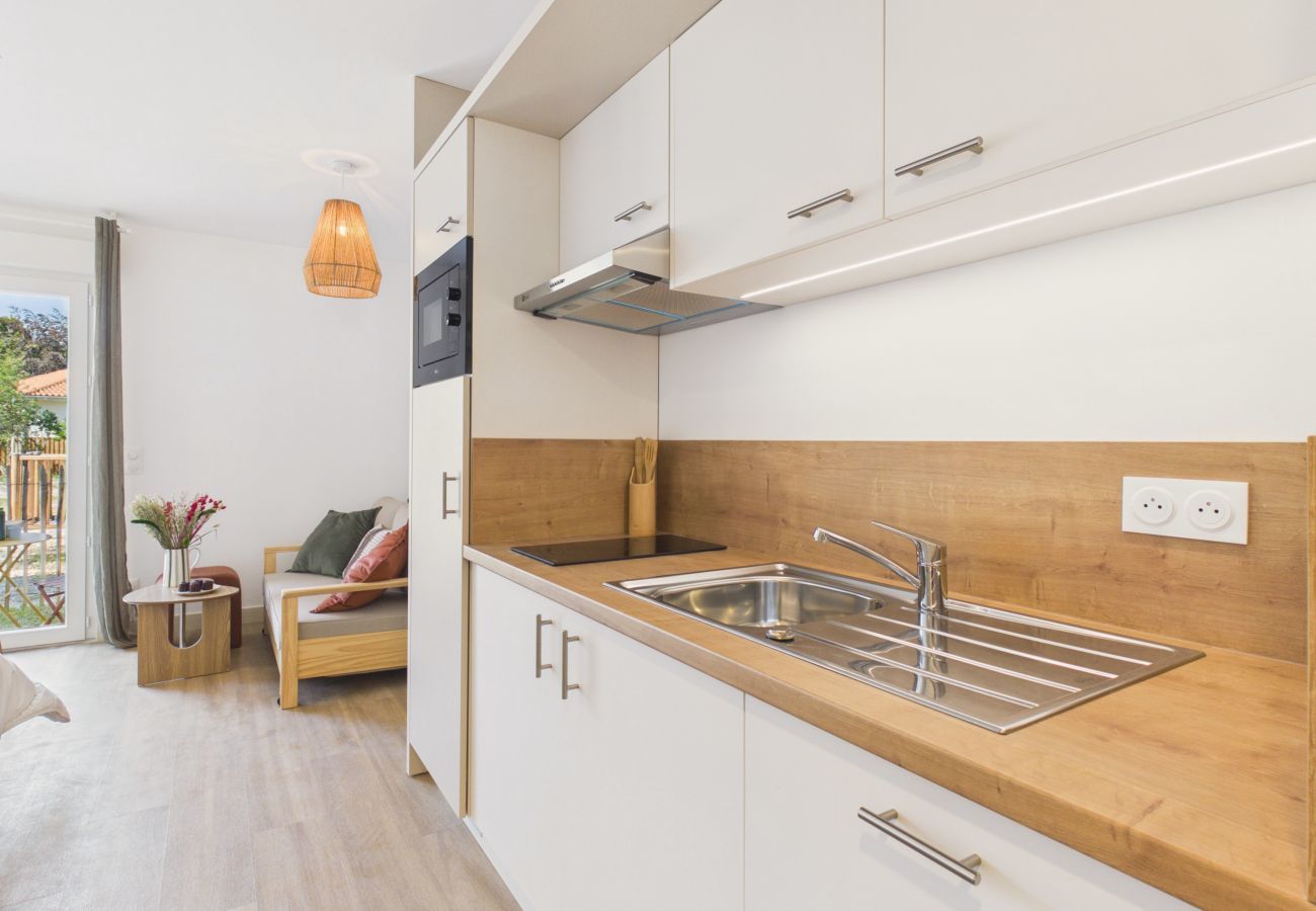 Estudio en Biscarrosse - Keramas - estudio 3 pers - piscina común