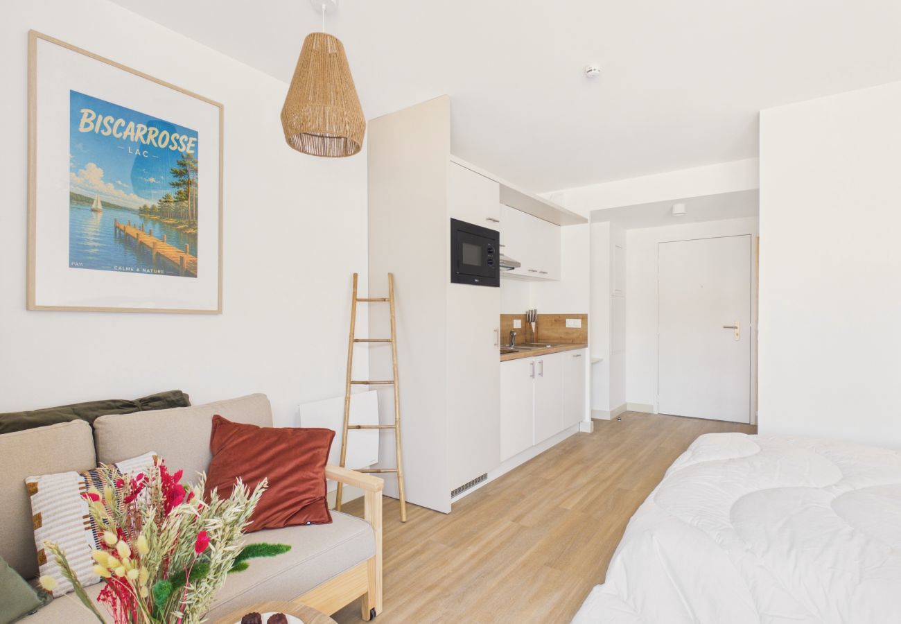 Estudio en Biscarrosse - Keramas - estudio 3 pers - piscina común