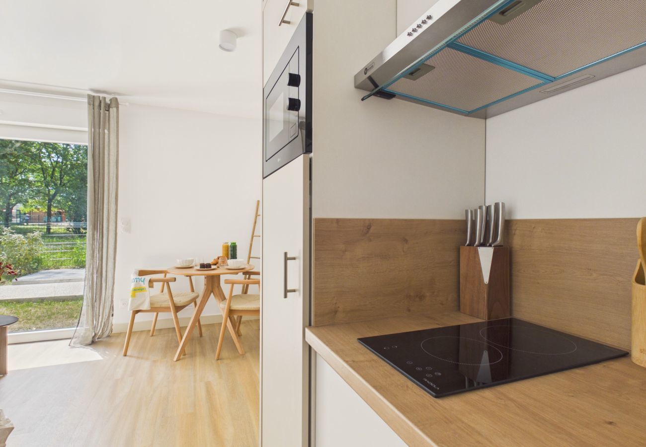 Estudio en Biscarrosse - Le Fish - estudio 3 pers - piscina común