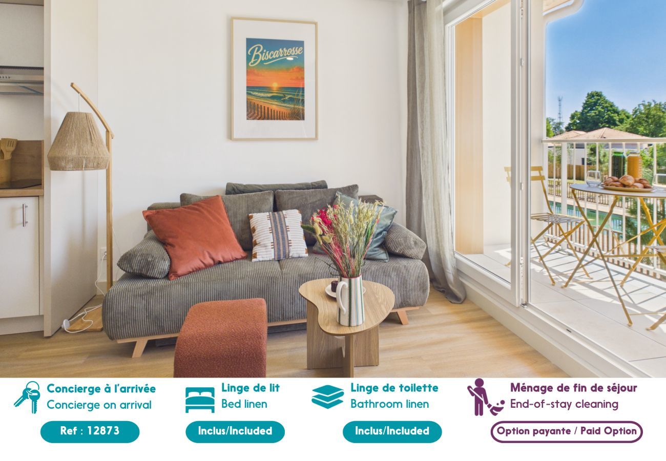 Apartamento en Biscarrosse - Le Switch - apartamento para 4 personas - piscina compartida