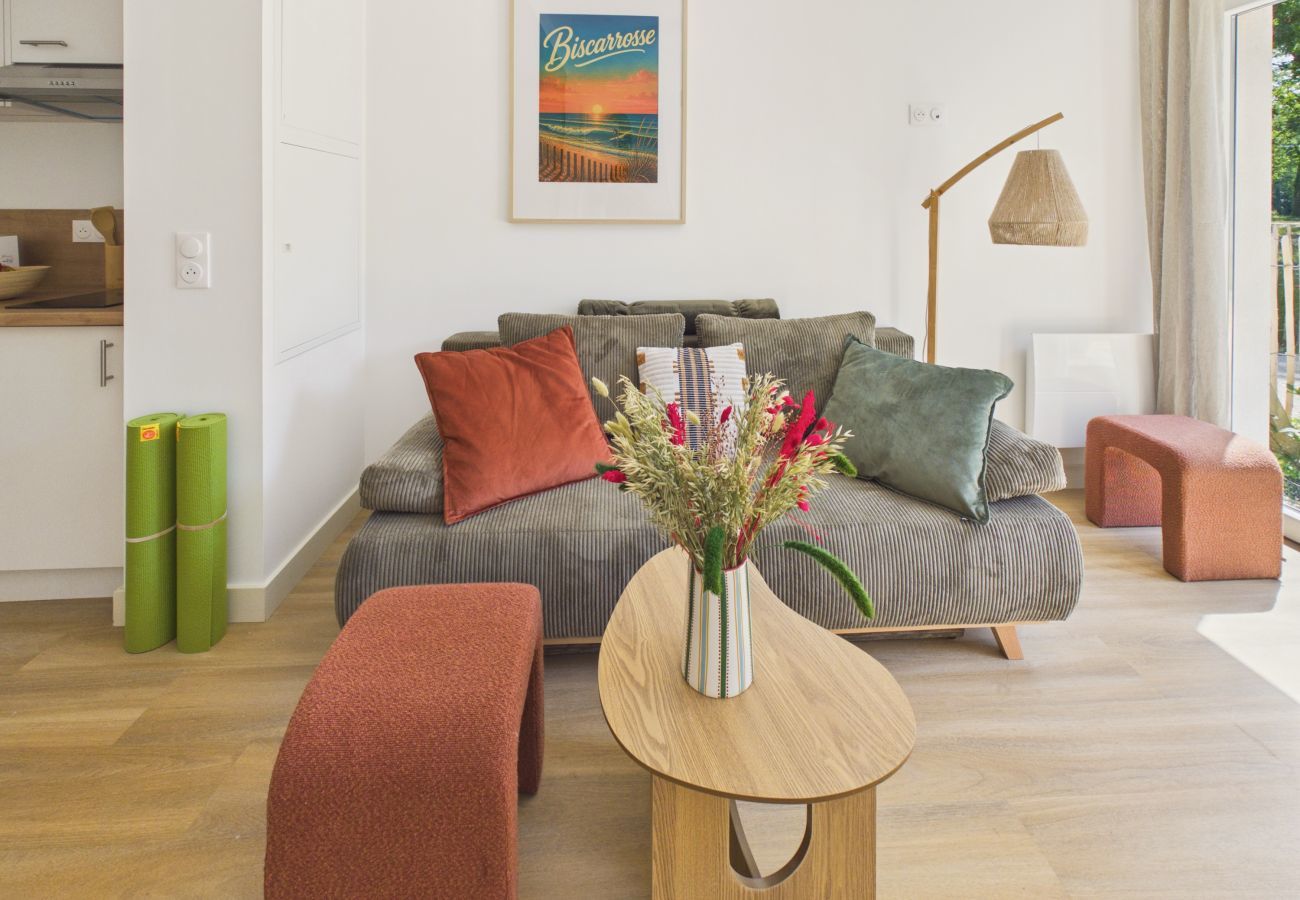 Apartamento en Biscarrosse - The Board -apto 4 ad 1 niño-piscina