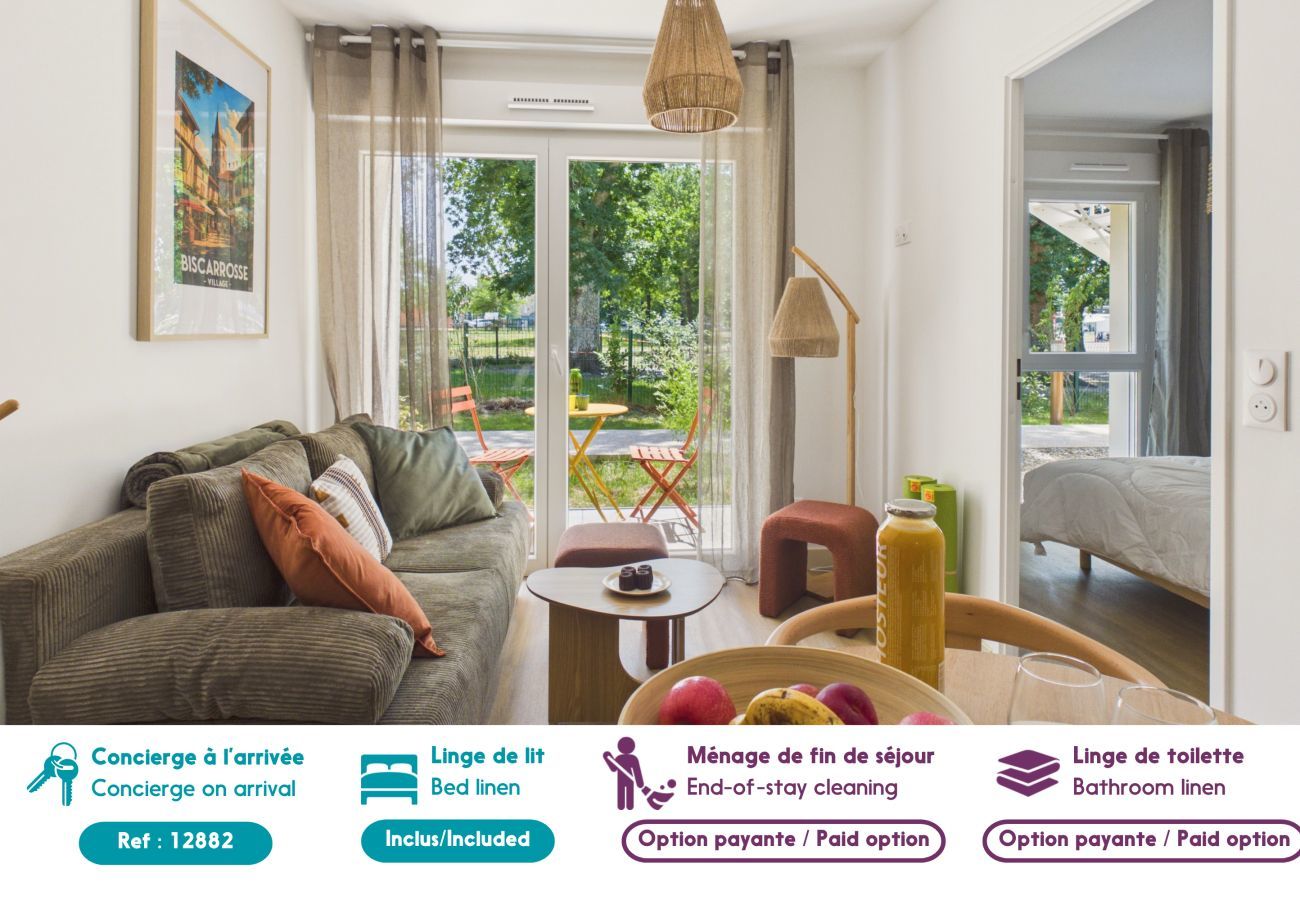 Apartamento en Biscarrosse - La Planche Malibu - apto 4 pers, piscina común