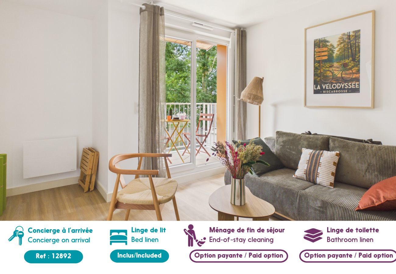 Apartamento en Biscarrosse - Le Reef - apart para 4 personas - piscina común