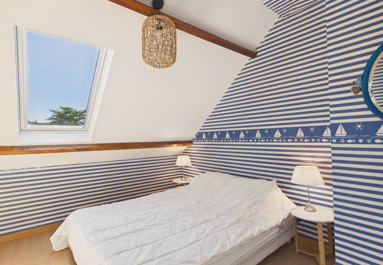 Casa en Arzon - Casa 12 pers a 950m de la playa con jardín