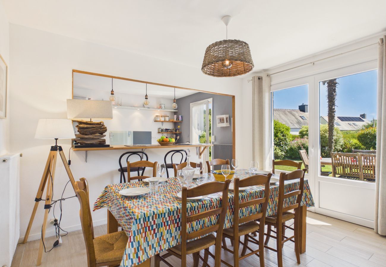 Casa en Arzon - Casa 12 pers a 950m de la playa con jardín