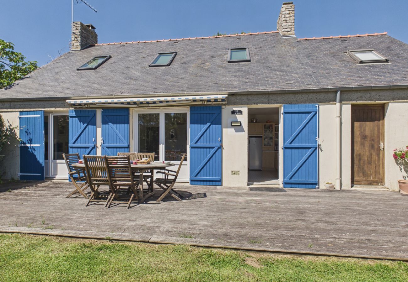 Casa en Arzon - Casa 12 pers a 950m de la playa con jardín