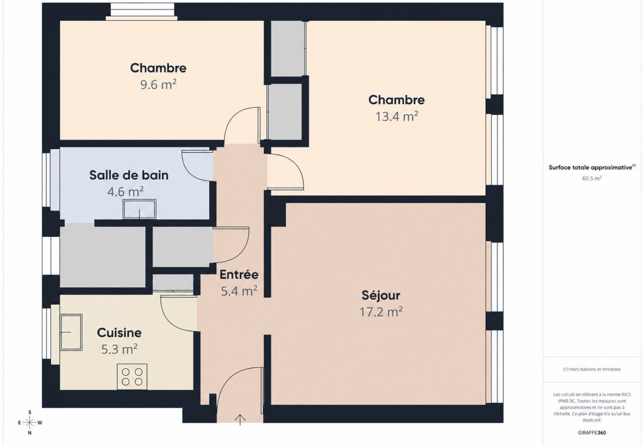 Apartamento en Concarneau - Todo a pie – 4 adultos y 1 niño