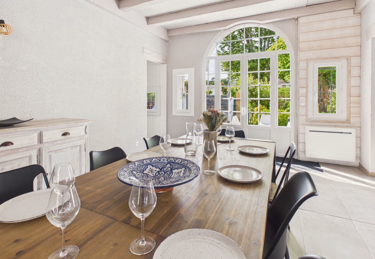 Casa en Andernos-les-Bains - A 250m del mar, casa 6 adultos 2 niños