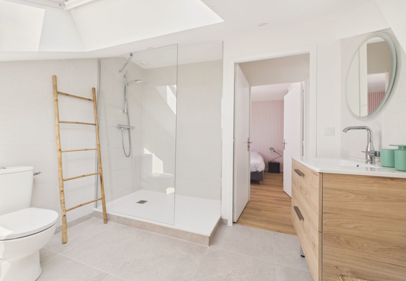 Apartamento en Saint-Brevin-les-Pins - Apartamento para 8 p, a 350 m de la playa