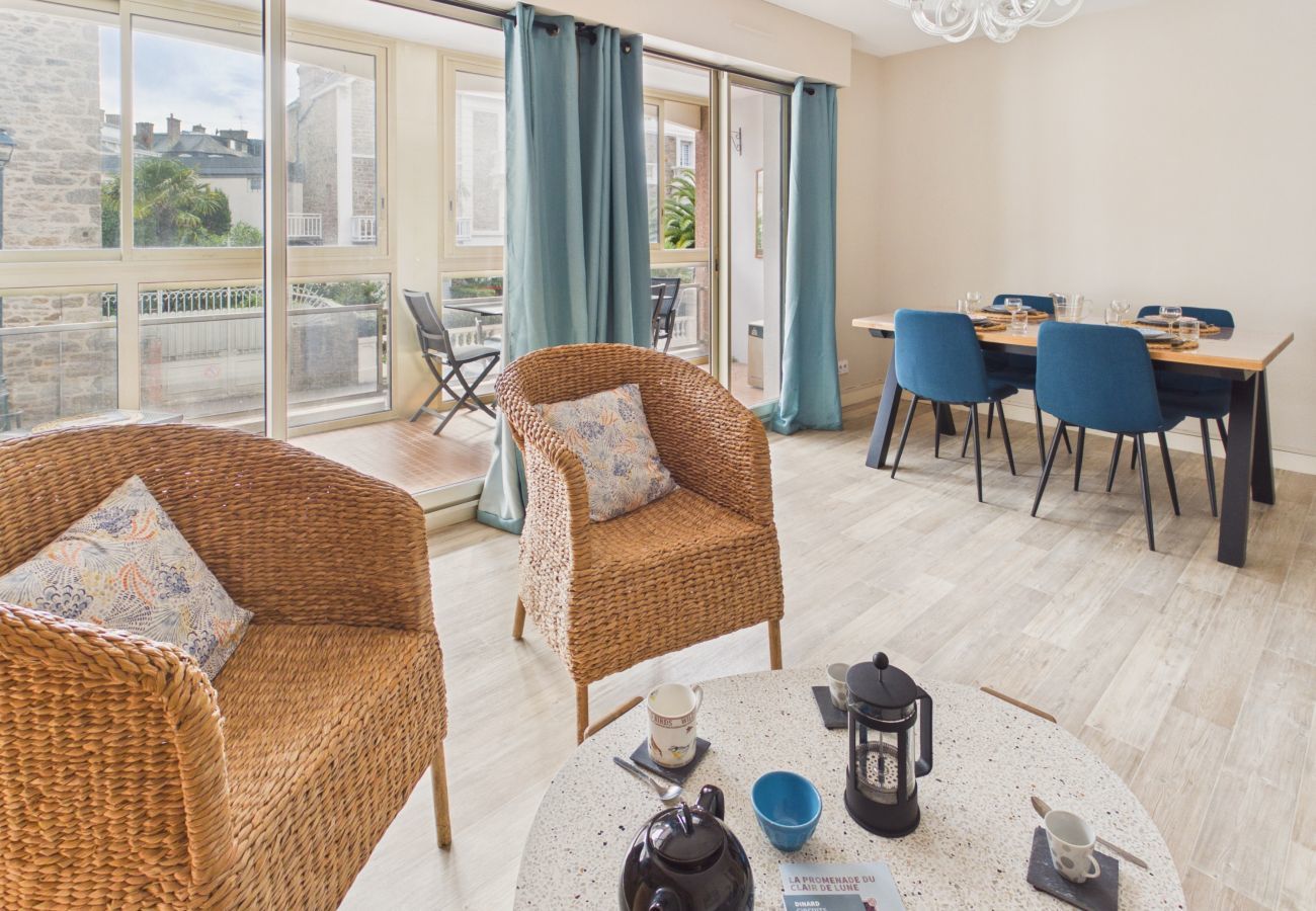 Apartamento en Dinard - Playa a 150 m, apart. centro ciudad para 4