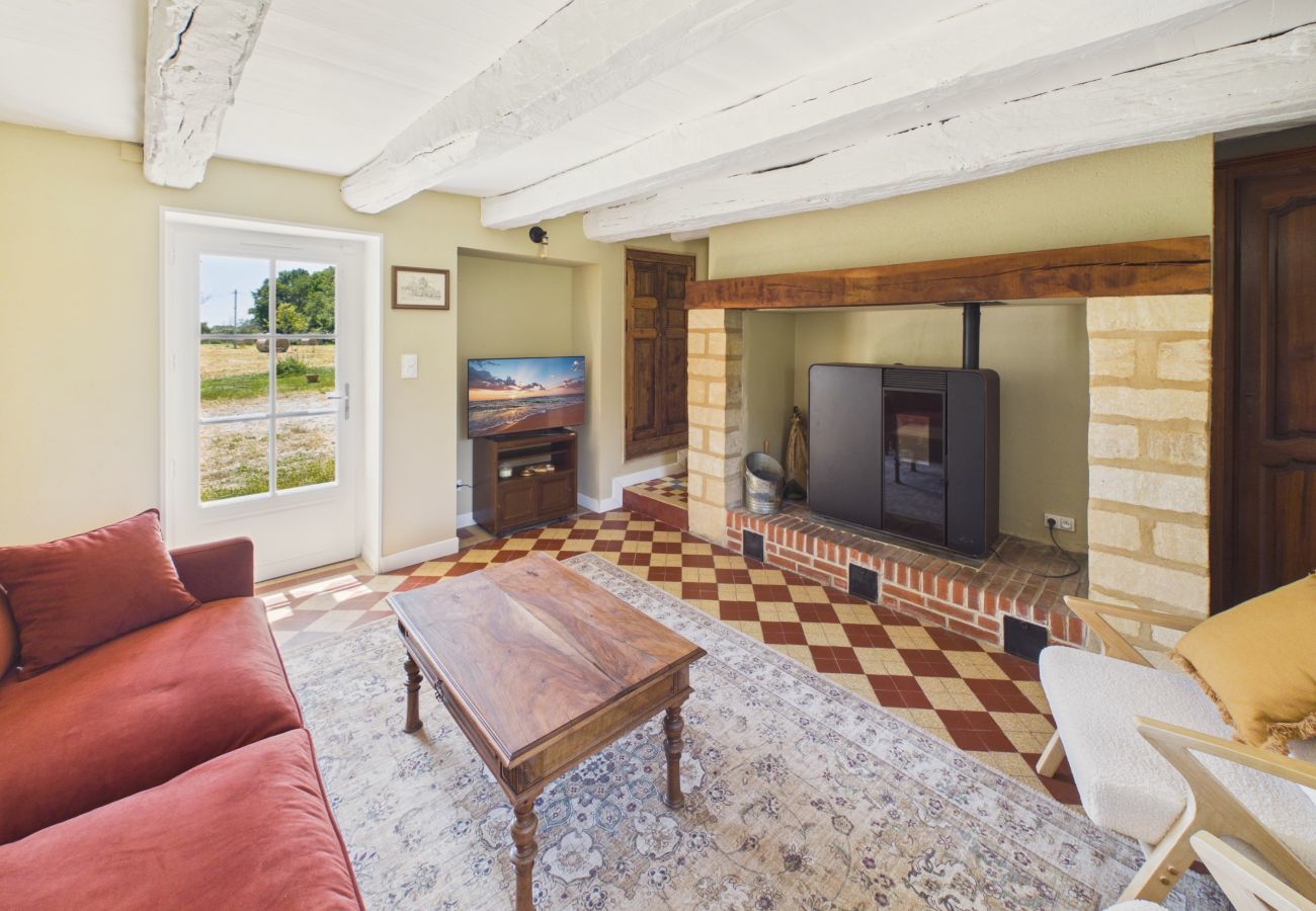Casa en Rouffignac-Saint-Cernin-de-Reilhac - Casa para 6 personas:  Jardín y terraza
