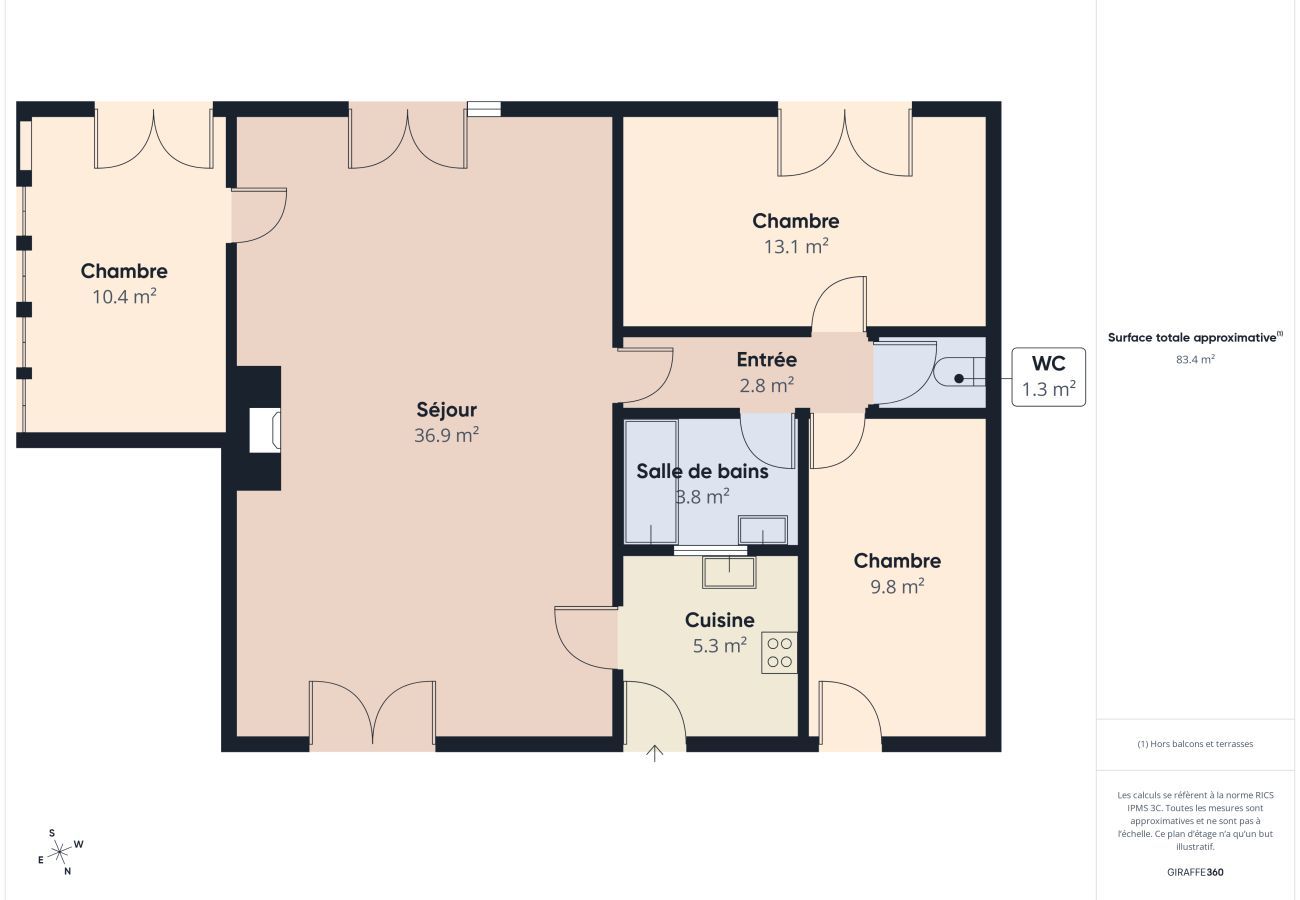 Casa en La Tranche-sur-Mer - A 400m de la playa, casa 4 adultos/2 niños