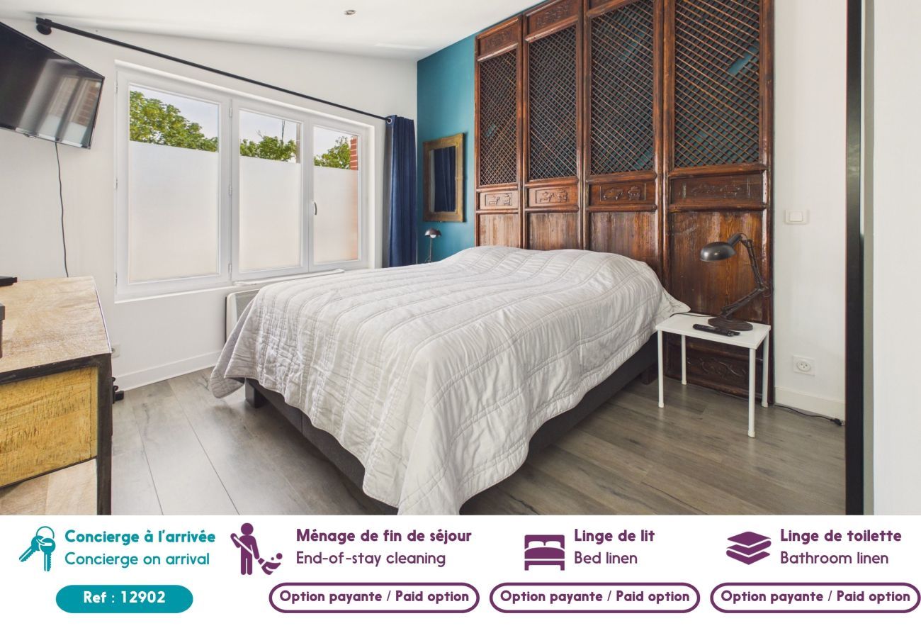 Apartamento en Pornichet - Playa a 500 m, dúplex para 4, en pleno centro