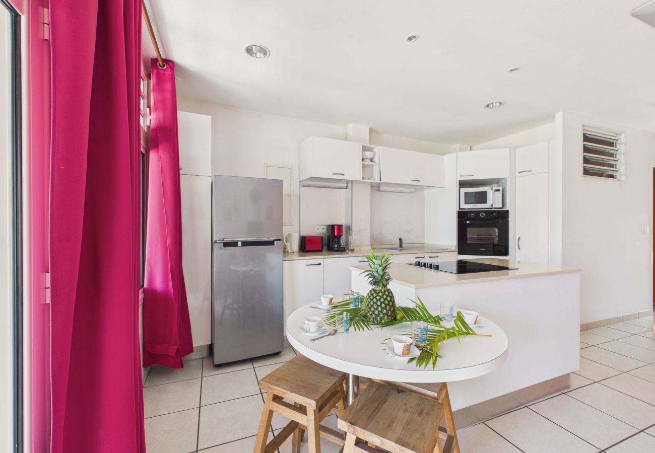 Casa en Les Anses-d´Arlet - A 100 m del mar – Casa para 3 con barbacoa
