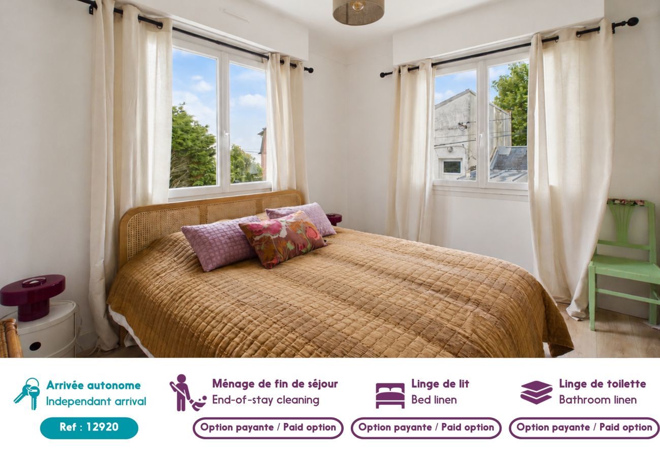 Apartamento en Saint-Hilaire-de-Riez - Playa cerca, piso 2 adultos 2 niños