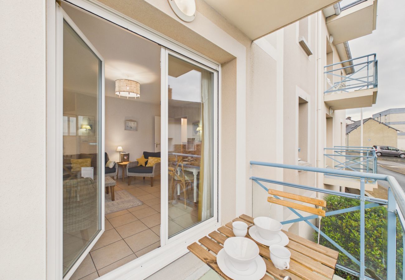 Apartamento en Pléneuf-Val-André - Vistas al mar, playa cerca, precioso piso para 4