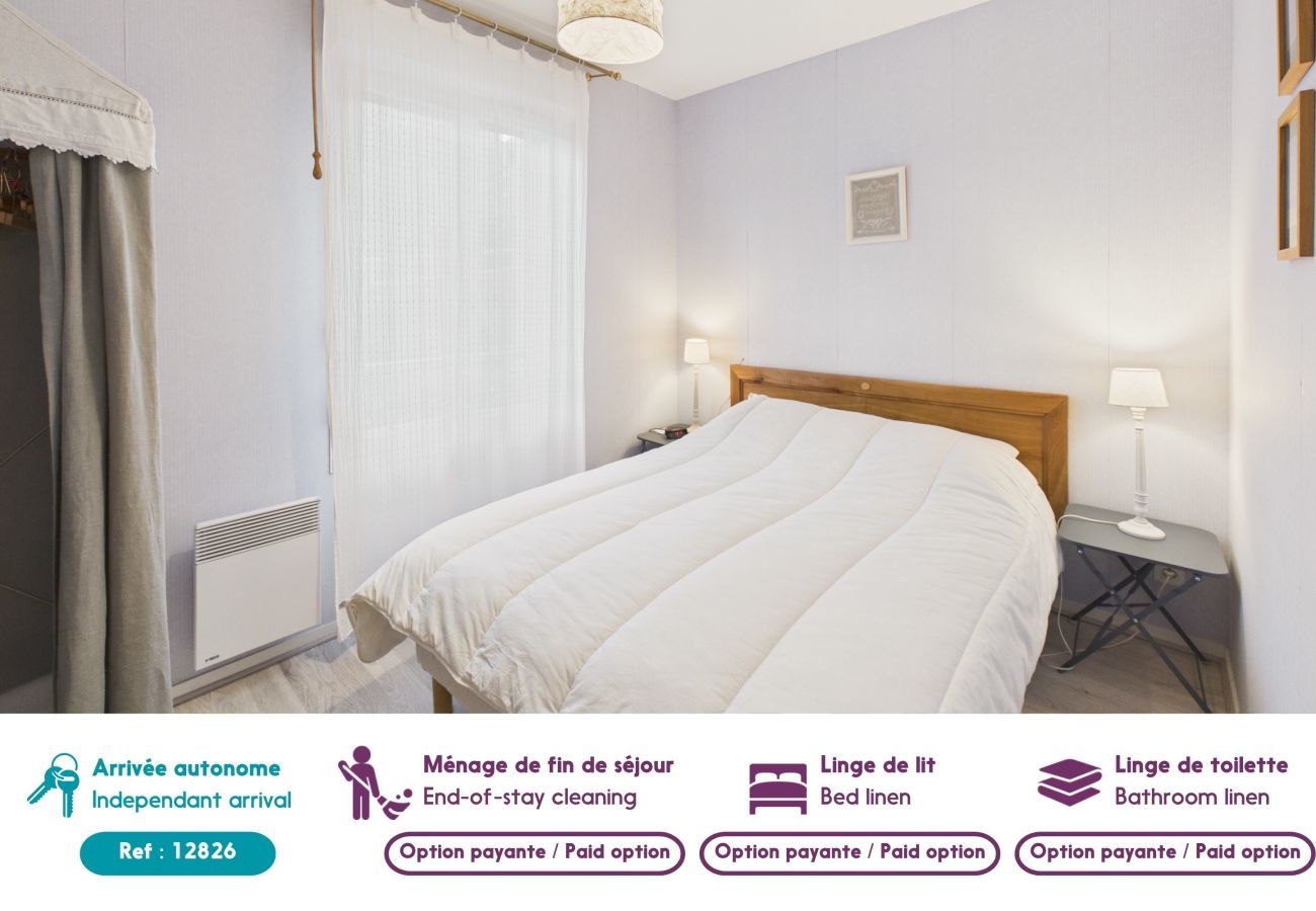 Apartamento en Pléneuf-Val-André - Vistas al mar, playa cerca, precioso piso para 4
