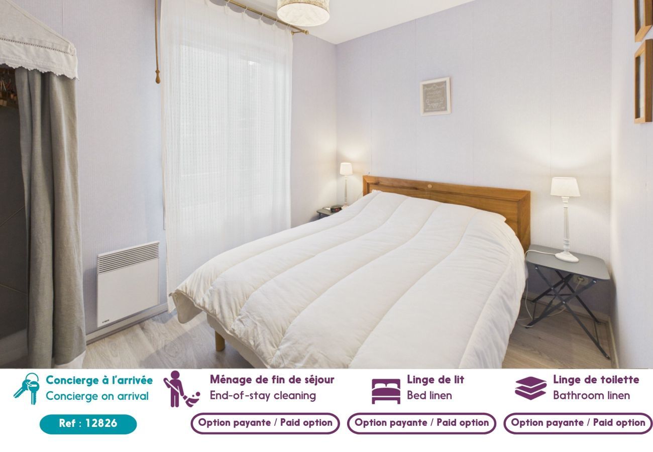Apartamento en Pléneuf-Val-André - Vistas al mar, playa cerca, precioso piso para 4