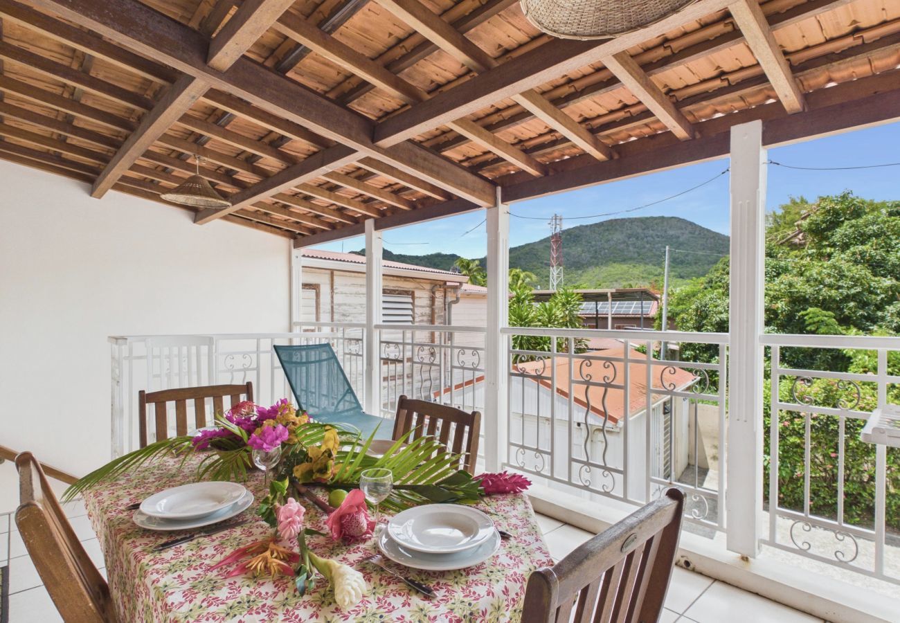 Apartamento en Les Anses-d´Arlet - A 100 m del mar – Apart terraza – para 5 personas