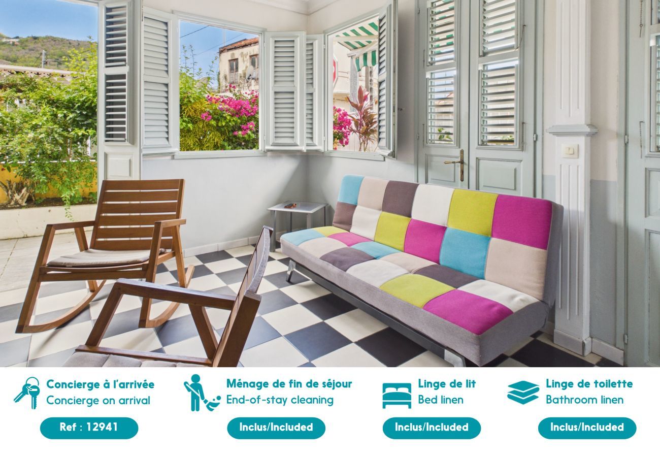Casa en Les Anses-d´Arlet - A 100 m playa – Casa familiar 7 adultos