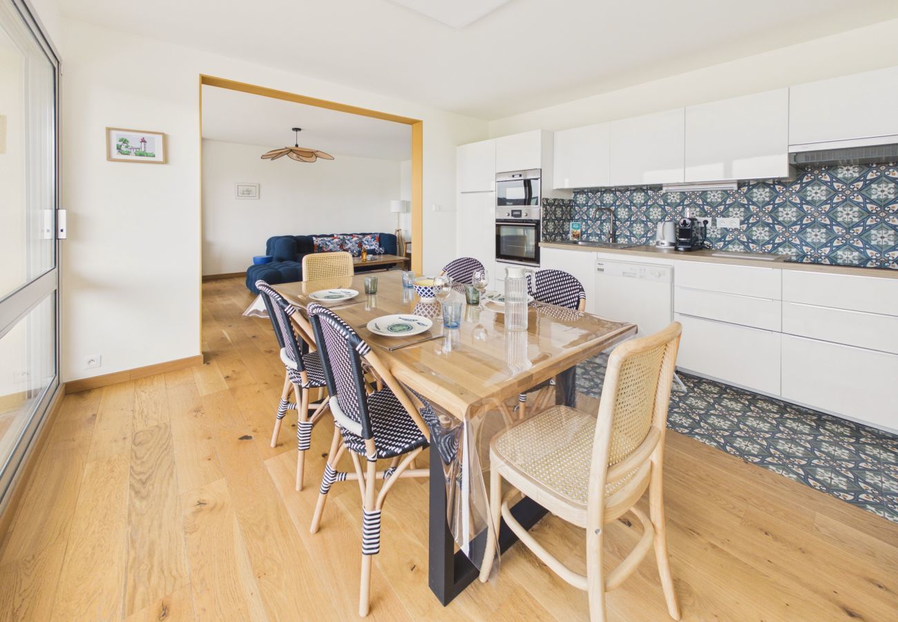 Apartamento en Bénodet - Apartamento con vistas al mar para 4 - 3 balcones