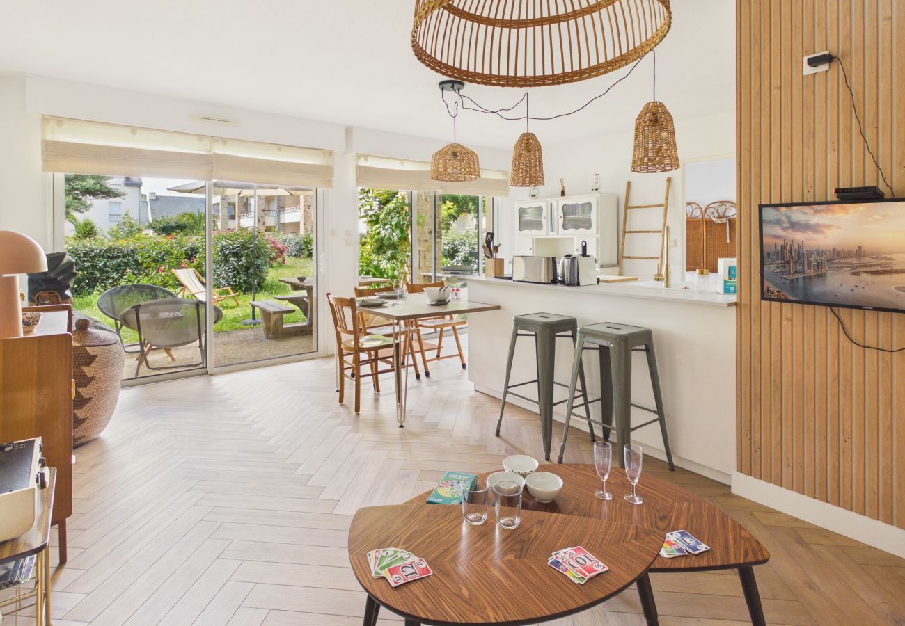Apartamento en Fouesnant - A 400 m de la playa – Apartamento para 4 plancha