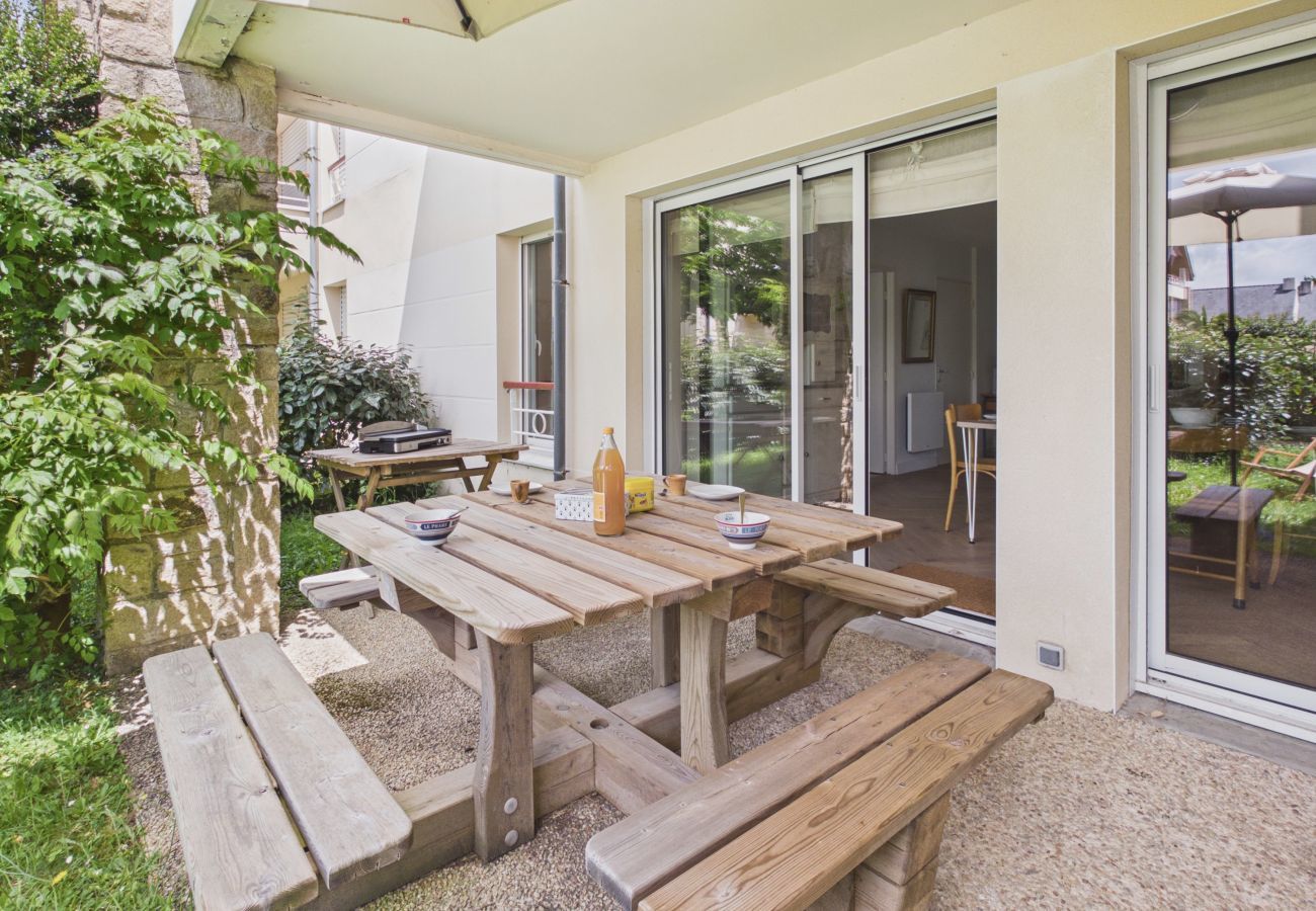 Apartamento en Fouesnant - A 400 m de la playa – Apartamento para 4 plancha