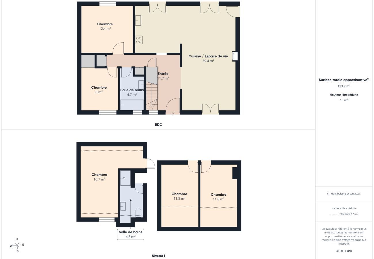 Casa en Pleuven - Casa con jardín y bbq – Ideal para 8 ad y 2 niños