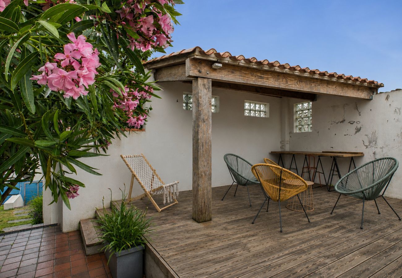 Casa en Saint-Gilles-Croix-de-Vie - Casa para 5 con jardín, cerca de la playa