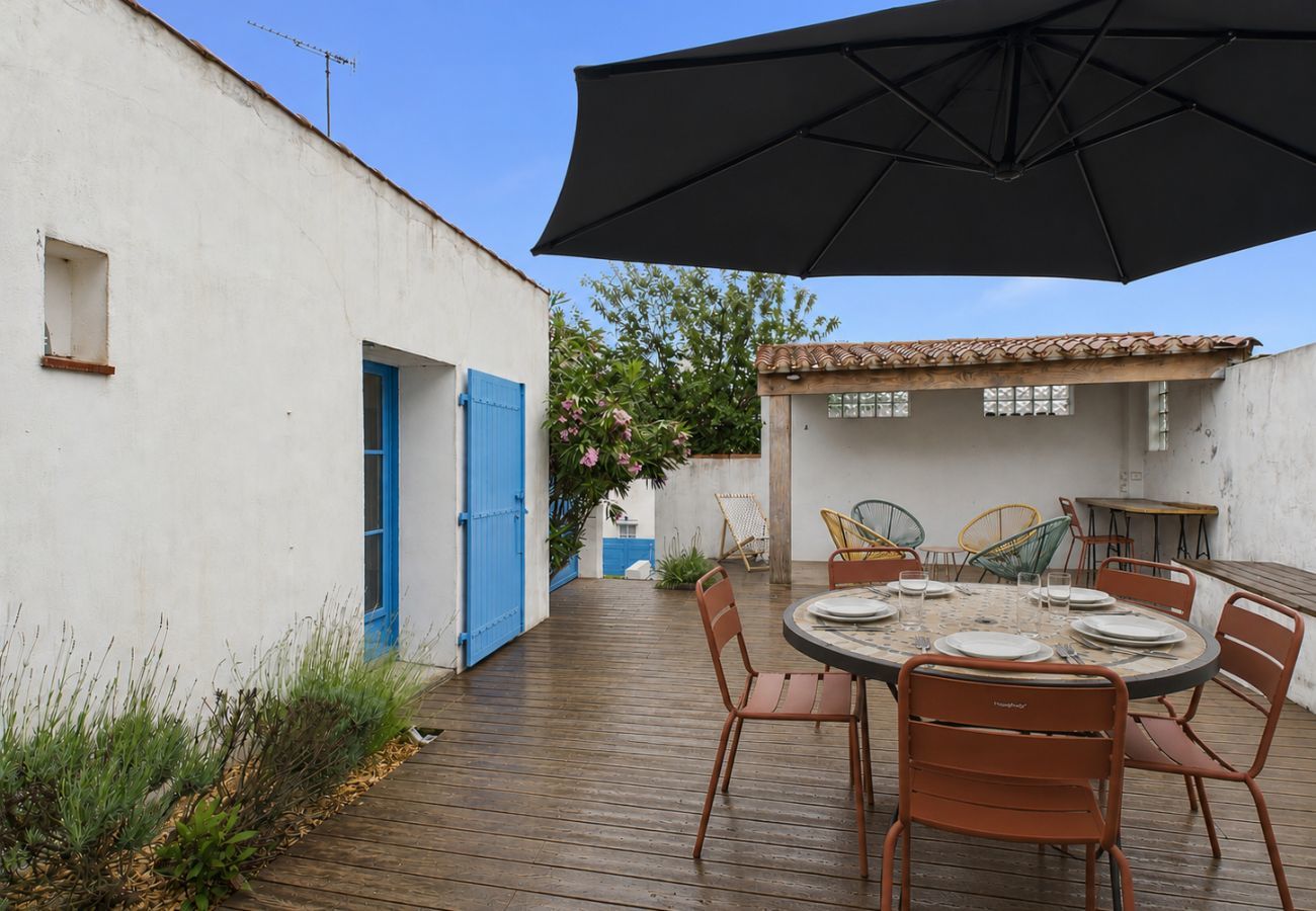 Casa en Saint-Gilles-Croix-de-Vie - Casa para 5 con jardín, cerca de la playa
