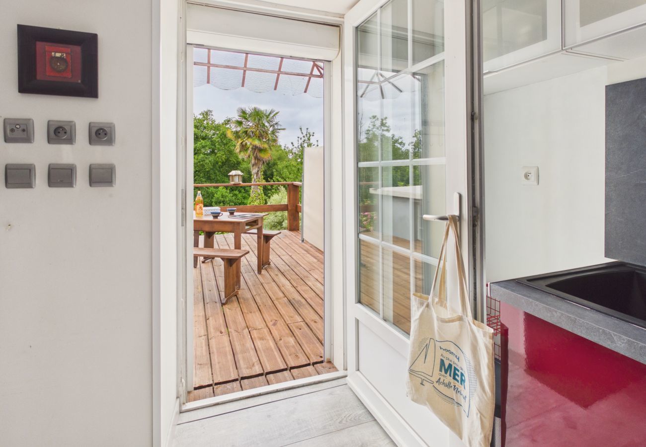 Casa en La Forêt-Fouesnant - Casa para 3 personas con gran jardín y terraza