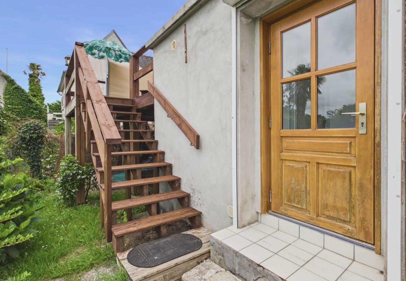 Casa en La Forêt-Fouesnant - Casa para 3 personas con gran jardín y terraza