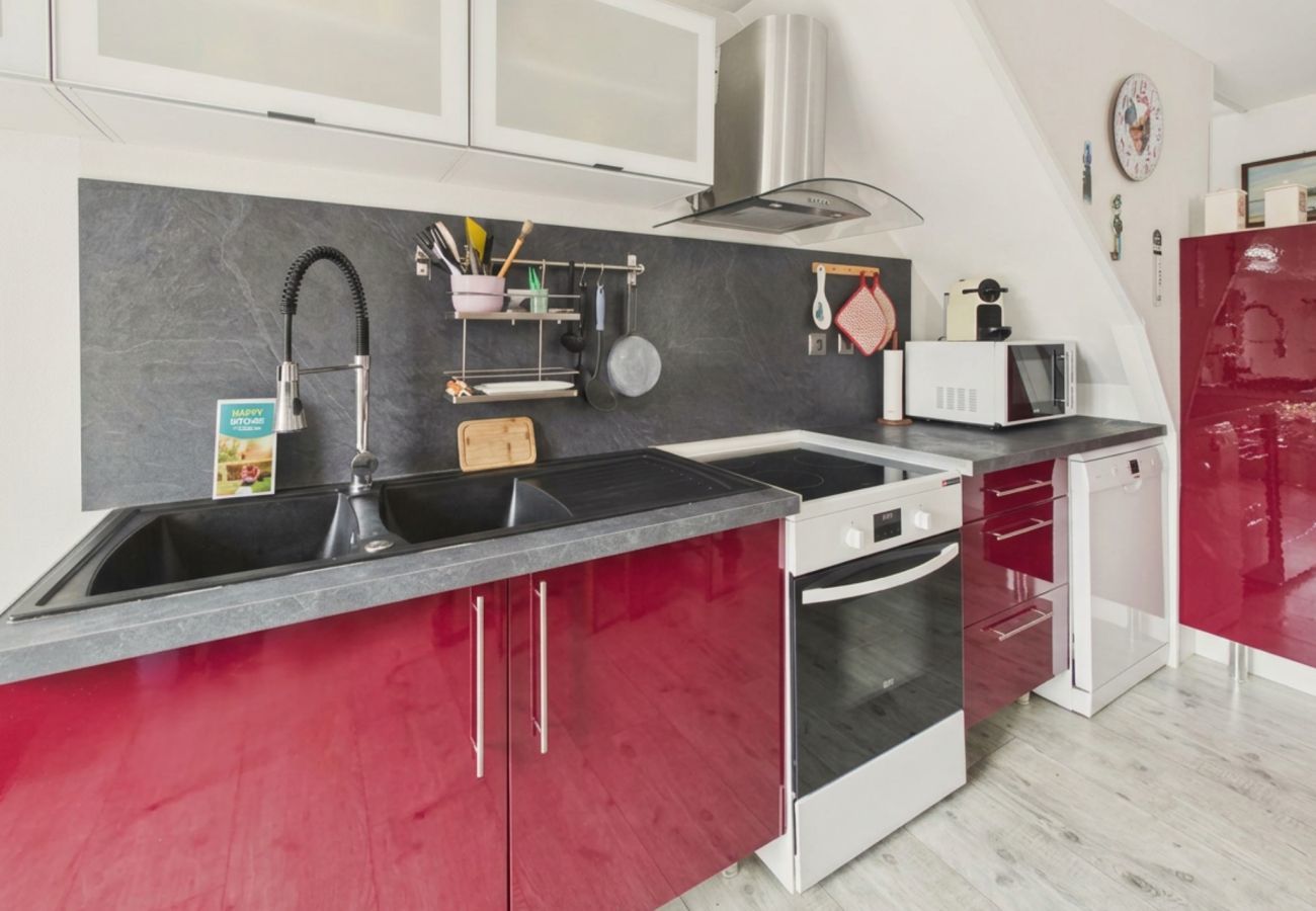 Casa en La Forêt-Fouesnant - Casa para 3 personas con gran jardín y terraza