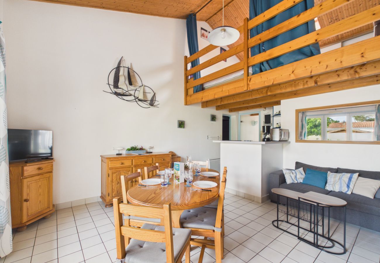 Casa en Saint-Hilaire-de-Riez - Playa cerca, casa con jardín para 4