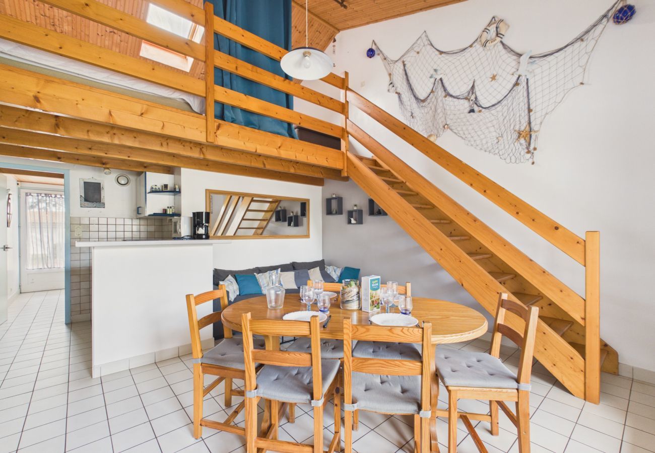 Casa en Saint-Hilaire-de-Riez - Playa cerca, casa con jardín para 4