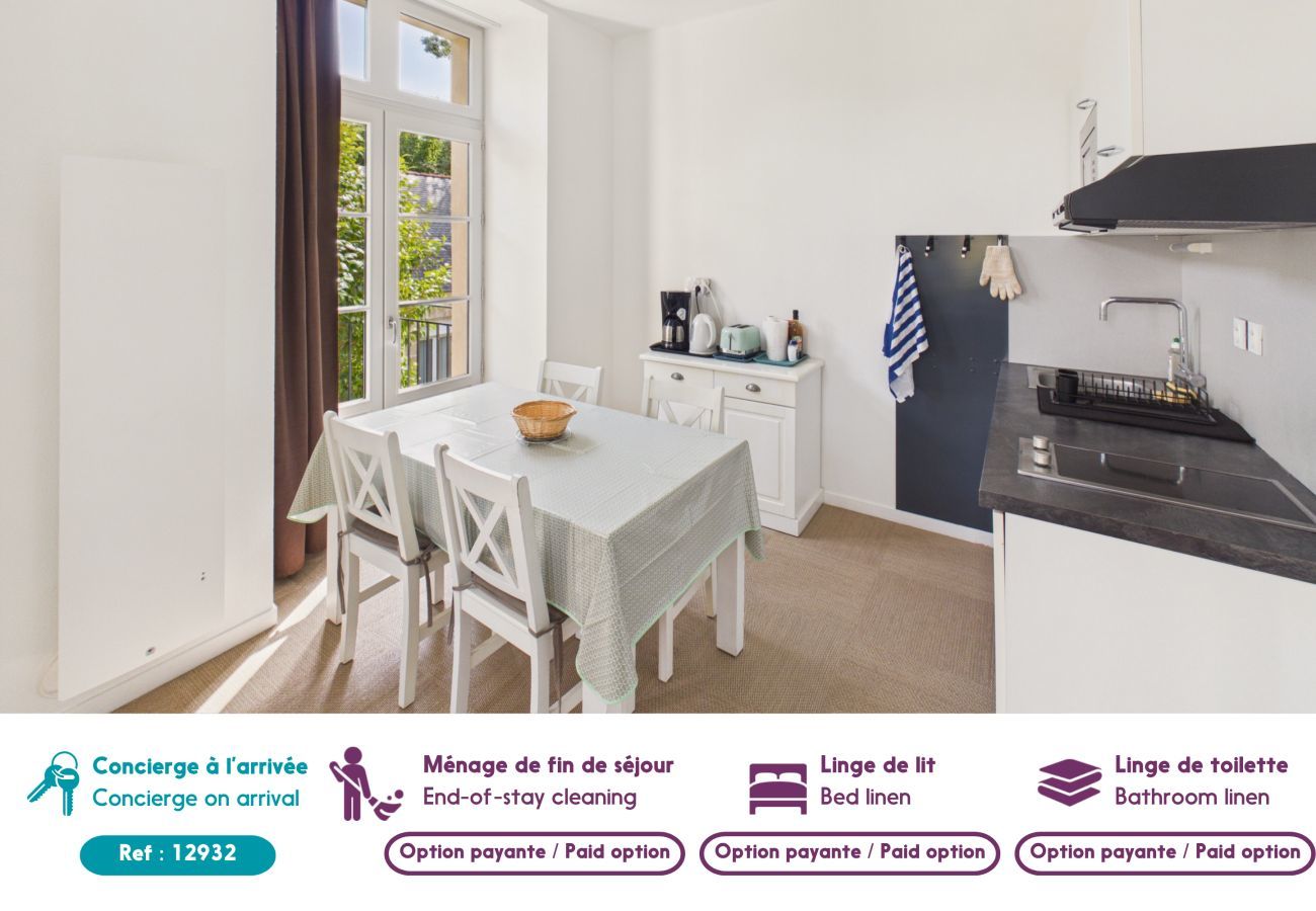 Apartamento en Baden - Apartamento en castillo con piscina – 4 personas
