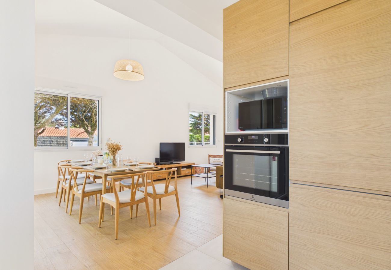 Casa en Saint-Hilaire-de-Riez - Casa moderna para 8, jardín y plancha
