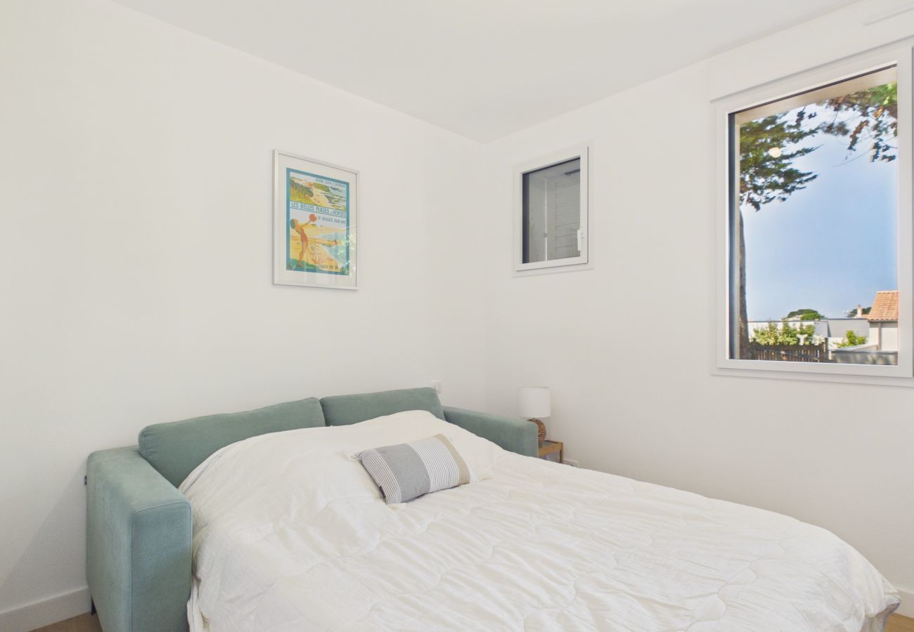 Casa en Saint-Hilaire-de-Riez - Casa moderna para 8, jardín y plancha
