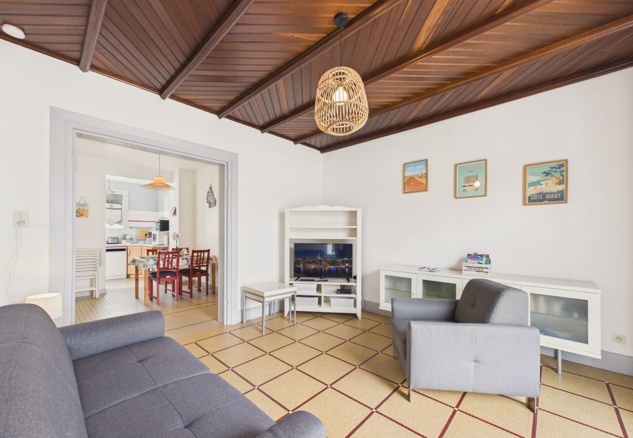 Apartamento en Longeville-sur-Mer - Playa a 100 m, apartamento con terraza para 4