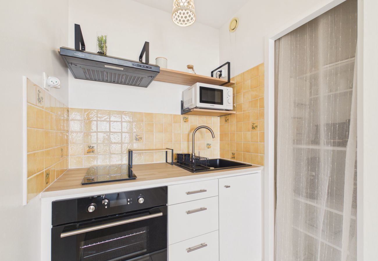 Apartamento en Saint-Gilles-Croix-de-Vie - Impresionante vista al océano, piso para 2