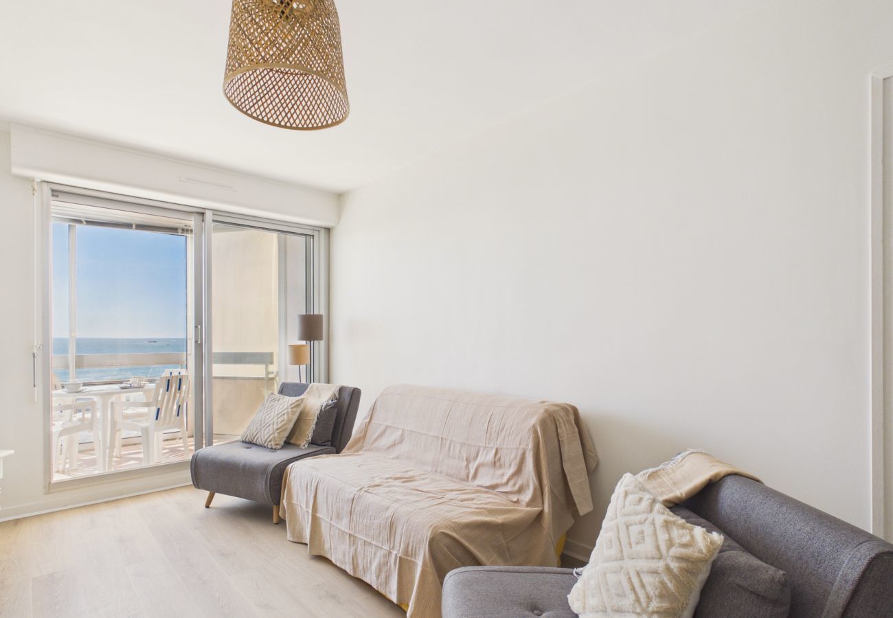 Apartamento en Saint-Gilles-Croix-de-Vie - Impresionante vista al océano, piso para 2