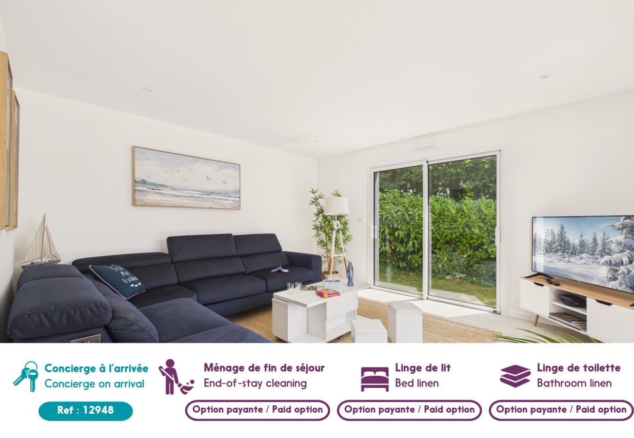 Casa en Trégunc - Casa 8 pers con jacuzzi, jardín y terraza