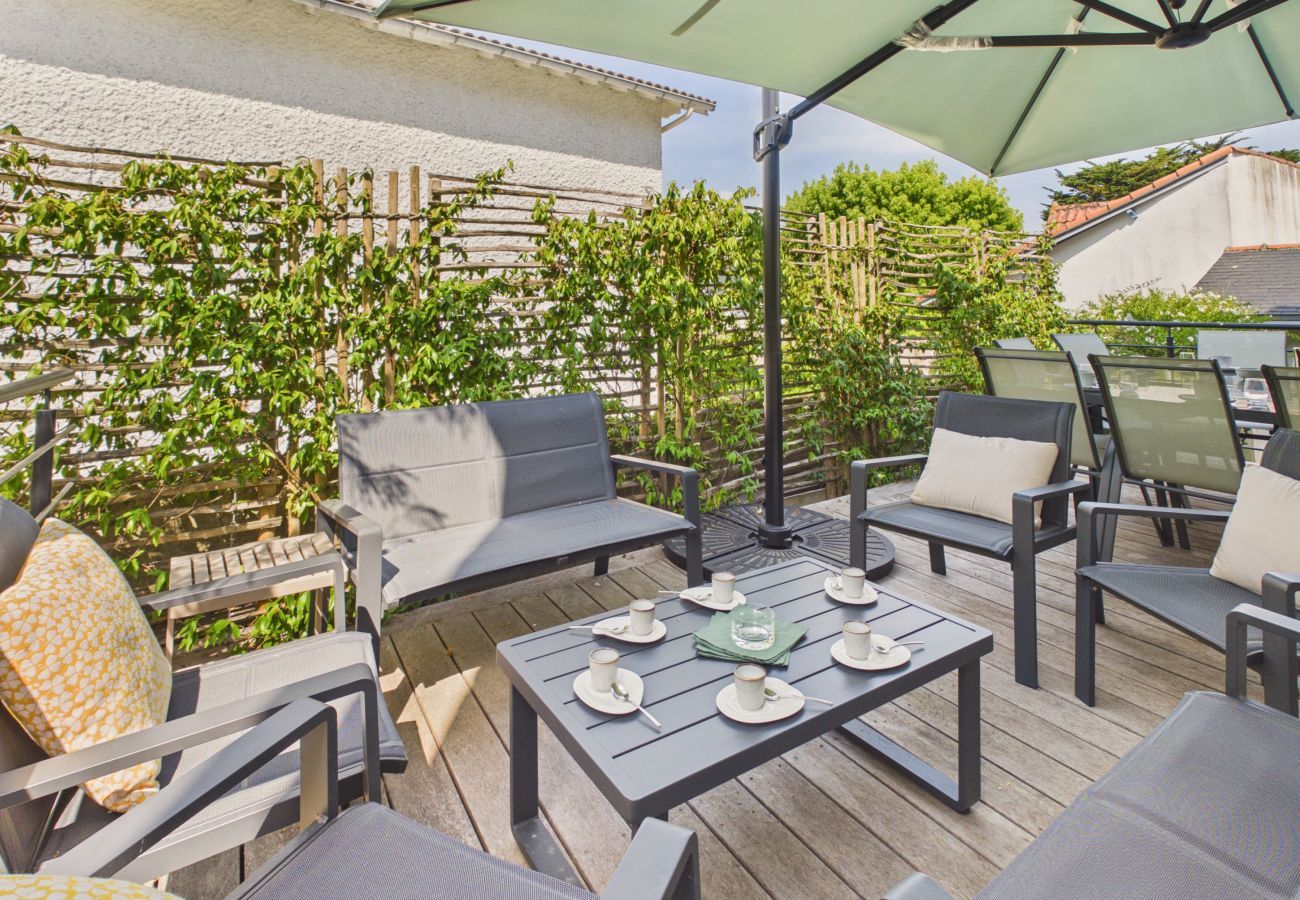 Casa en Pornichet - Magnífica casa para 9, jardín, todo a pie