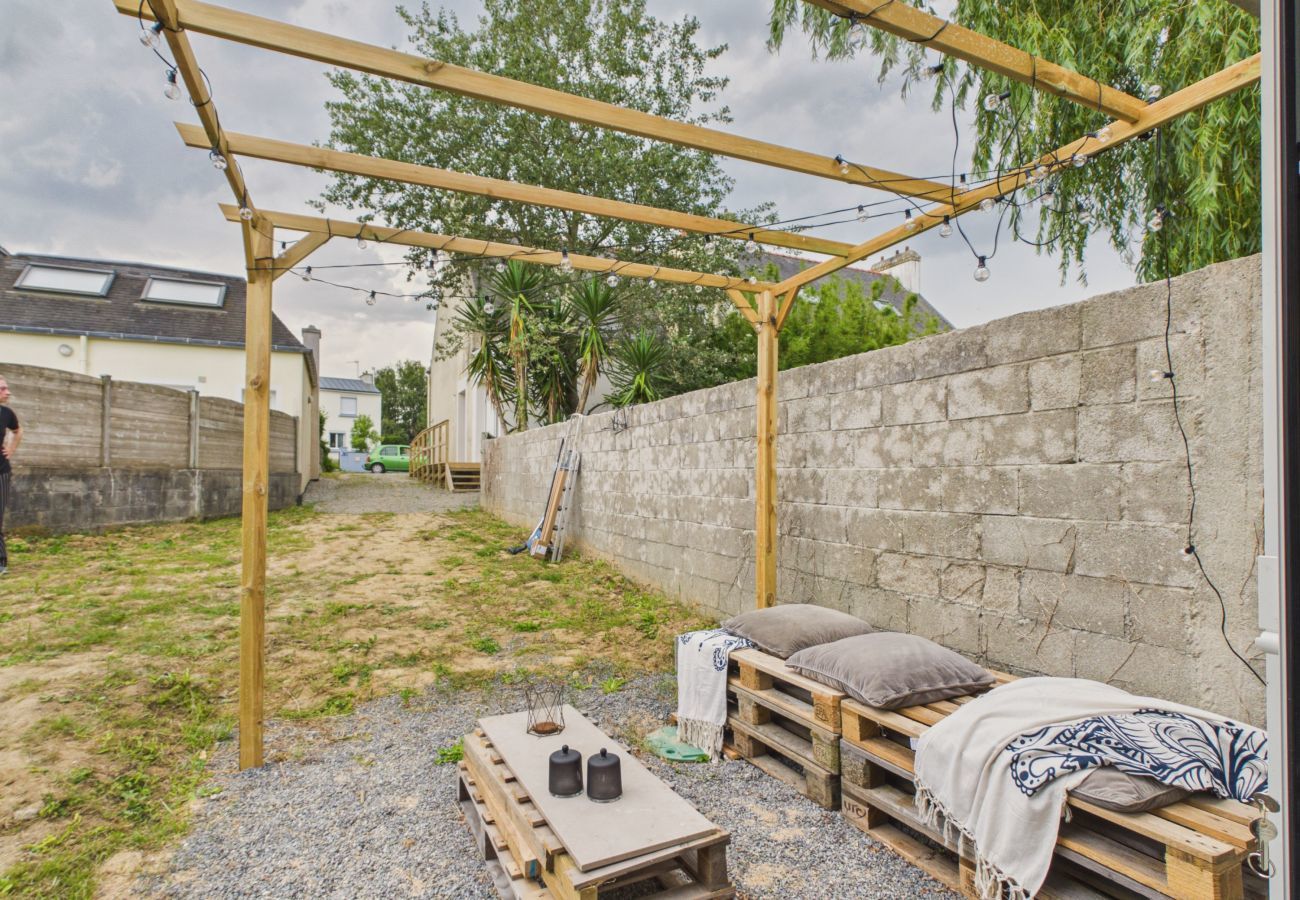 Casa en Guissény - Casa para 10 con gran jardín cerca de la playa