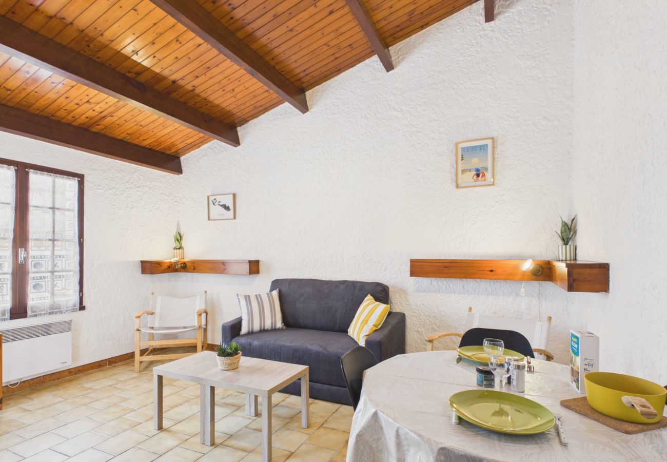 Casa en Rivedoux-Plage - Estancia 2 pers, playa 50m, jardín y BBQ